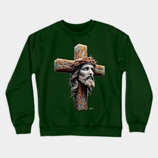 Cross of Faith by focusln Crewneck Sweatshirt
